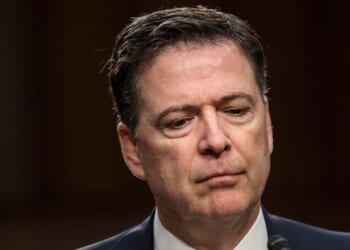 Former FBI Director James Comey testifies before the Senate Intelligence Committee on Capitol Hill in Washington, D.C., on June 8, 2017.