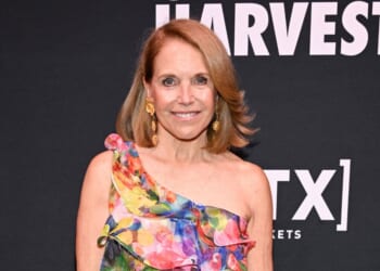Katie Couric attends City Harvest Presents The 2025 Gala: Carnaval at Cipriani 42nd Street on April 22, 2025, in New York City.