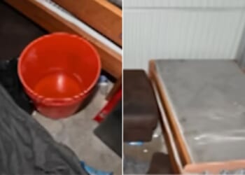 Investigators said the children slept on a mattress on the floor and used a bucket for a toilet.