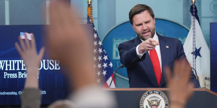 J.D. Vance blames 'Schumer/AOC wing' of Democratic Party for government shutdown