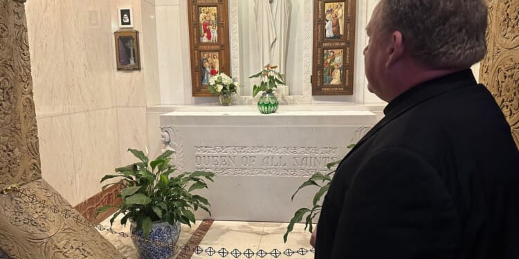 St. Therese's relics begin tour with stop at Michigan parish named for beloved French nun