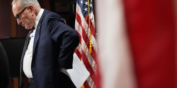 Chuck Schumer now under pressure to deliver a win after giving the left the showdown it wanted