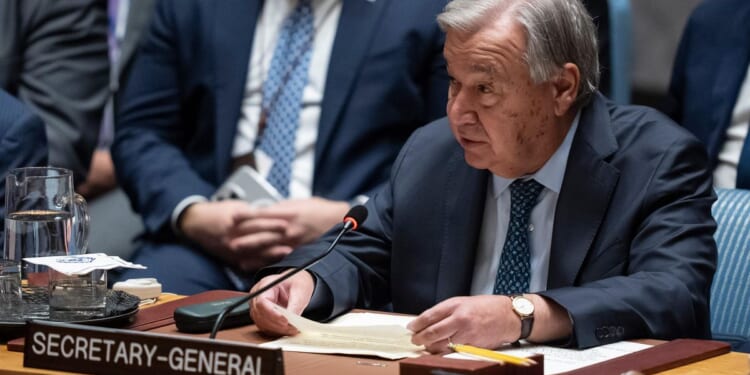 25 years after landmark U.N. resolution, U.N. chief says women are too often absent from peace talks