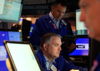 Wall Street drifting around its records as gold tops $4,000 per ounce