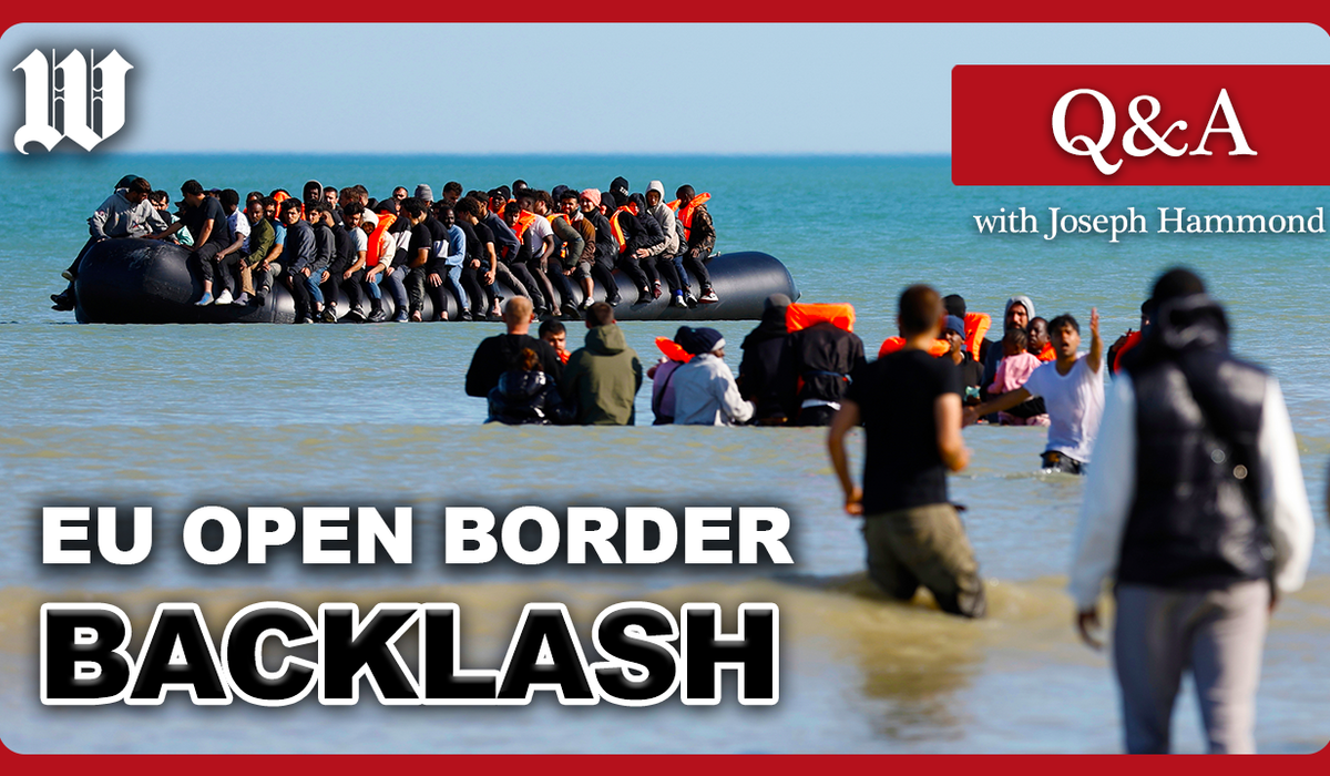 WATCH: Joseph Hammond answers questions on backlash over European immigration policies