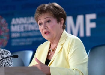 IMF chief warning of economic uncertainty and offers this advice: 'Buckle up'