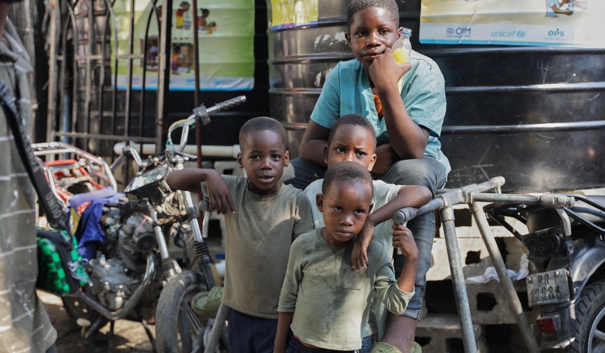 UNICEF warns that number of children in Haiti displaced by violence has nearly doubled