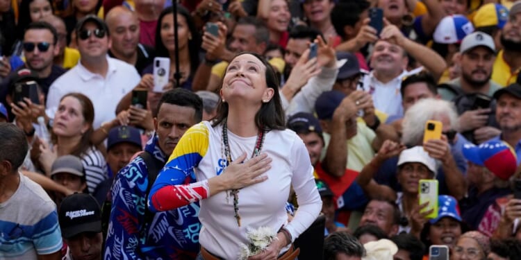 Maria Corina Machado, an opposition activist in Venezuela, wins the Nobel Peace Prize