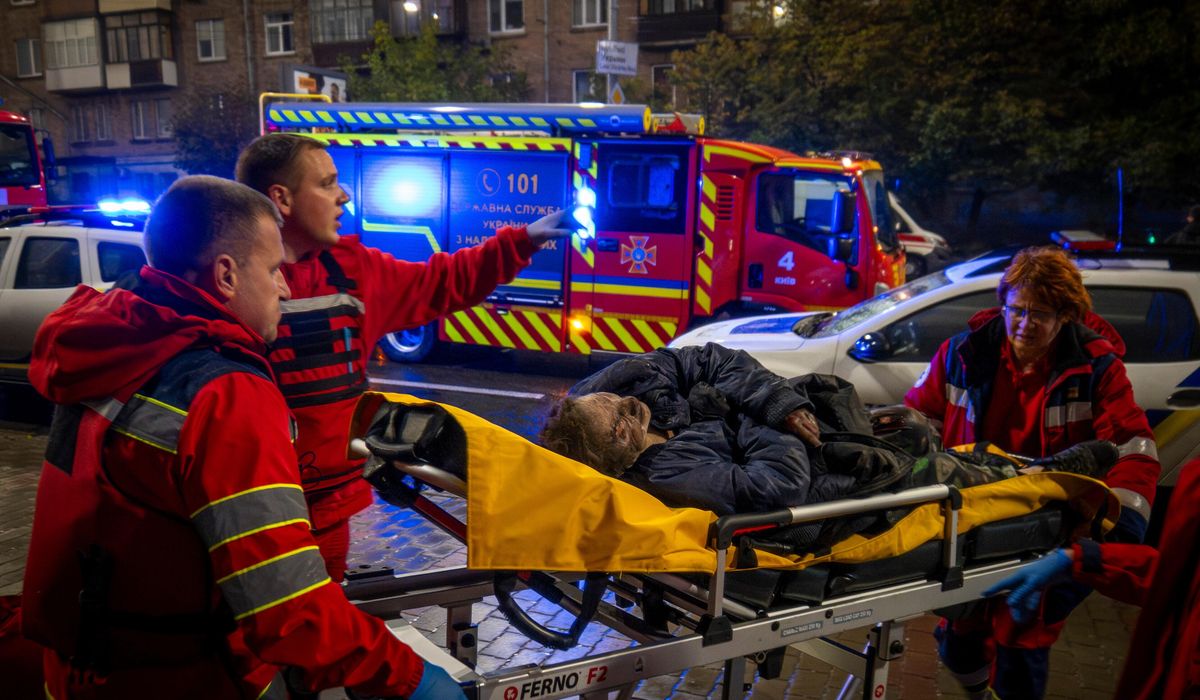 Russian airstrikes wound at least 20 in Ukraine's capital as child killed in separate attack