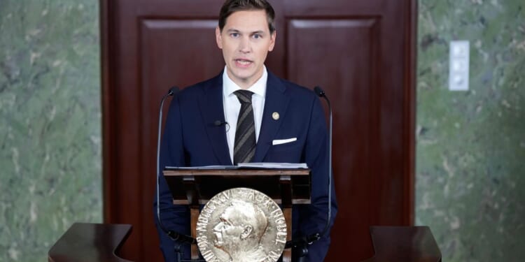 Nobel Prize committee suggests Trump didn't deserve award; winner dedicates it to U.S. president