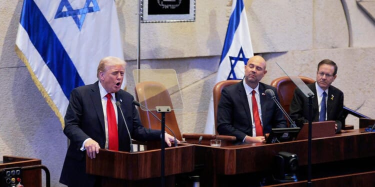 Donald Trump declares 'dawn of a new Middle East' as all 20 living hostages released