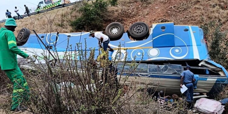 Bus crash in mountainous region of northern South Africa kills at least 42 people