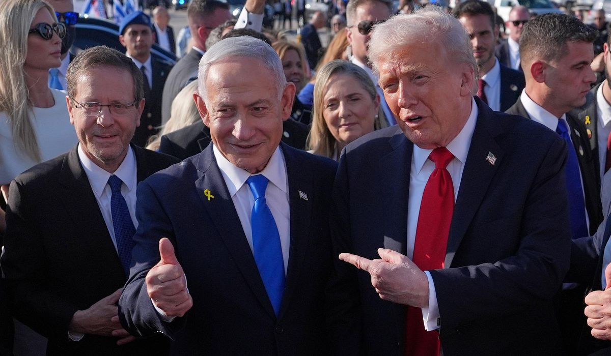 Trump heading to Egypt after urging Israel to seize chance for peace, pressing for Netanyahu pardon