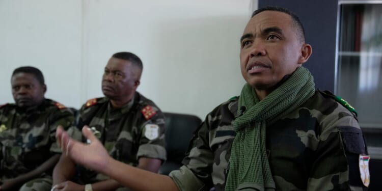 Leader of Madagascar's rebellion tells AP he is 'taking the position of president'