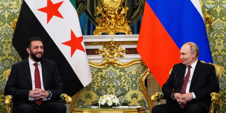 Syria's Al-Sharaa, Putin meet in Moscow with hopes of solidifying relations