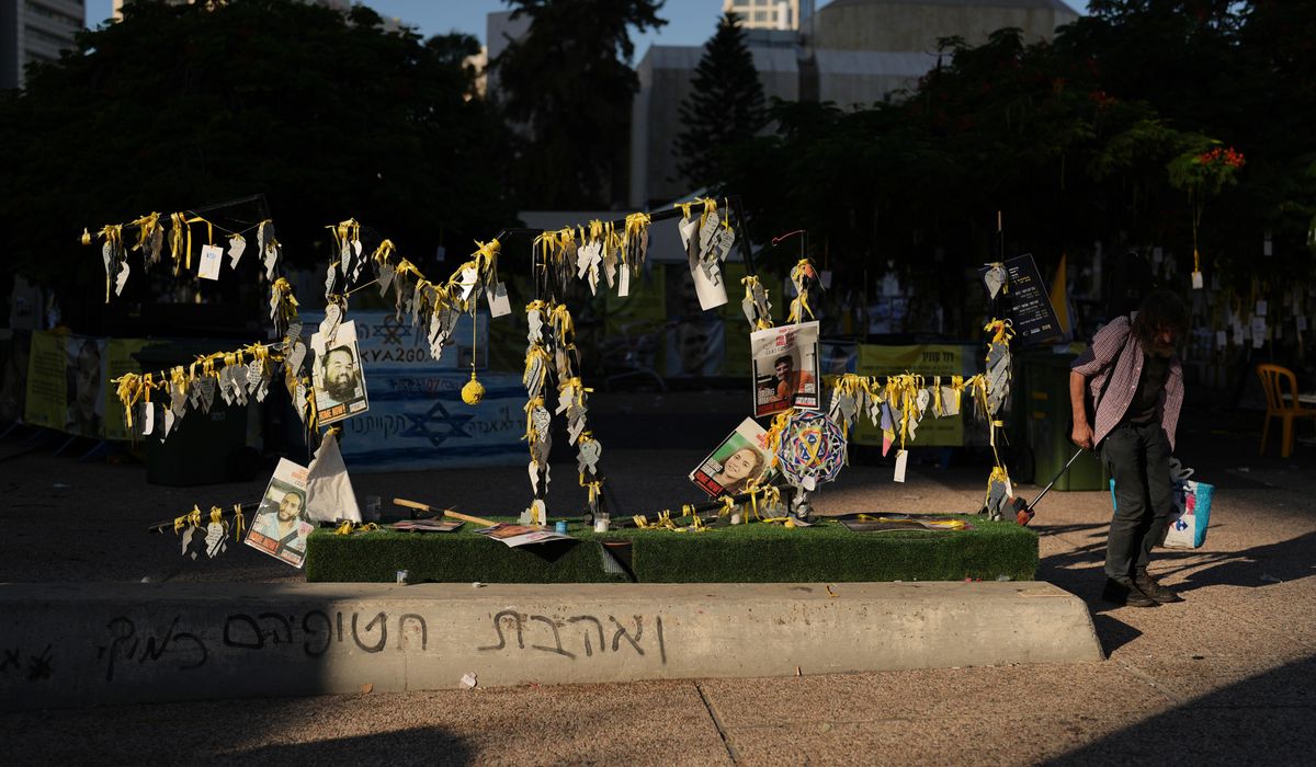 White House insists all Gaza hostages will be returned as Israelis' anger grows over delays