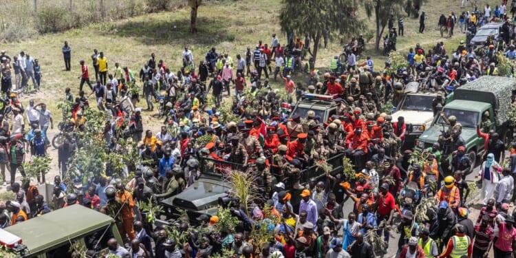 Kenya police fire tear gas at mourners during former Prime Minister Odinga's public viewing