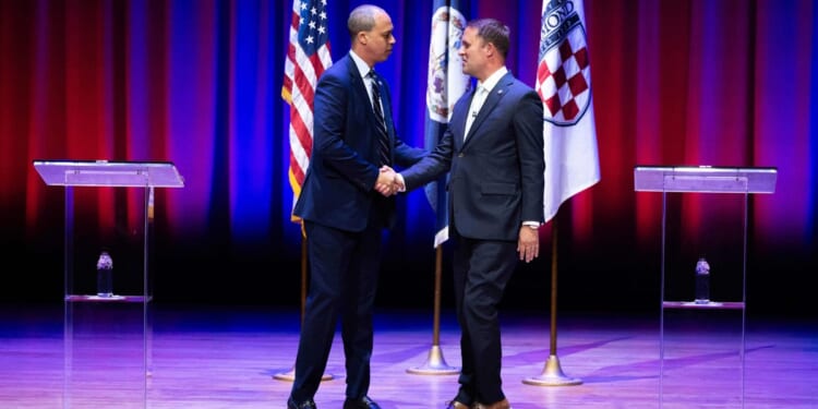 Text message scandal, Trump loom large in Virginia attorney general debate