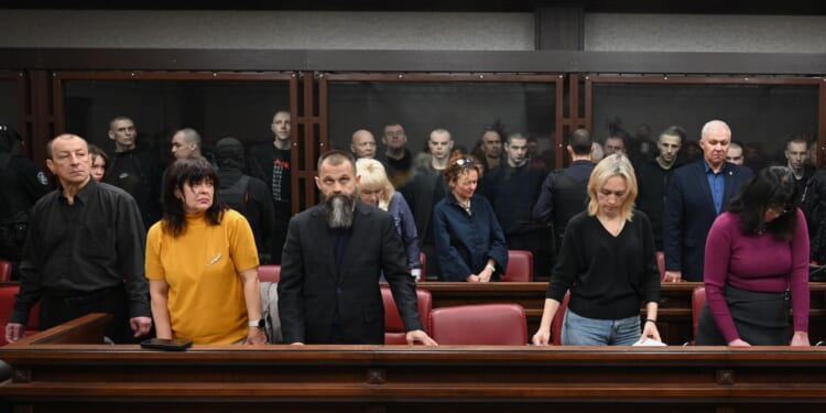 Russia convicts 15 Ukrainian soldiers on terrorism charges