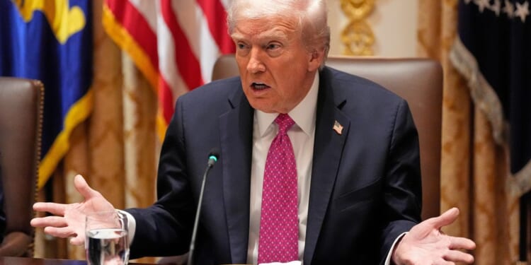 President Donald Trump drops the F-bomb before the cameras. It wasn't the first time