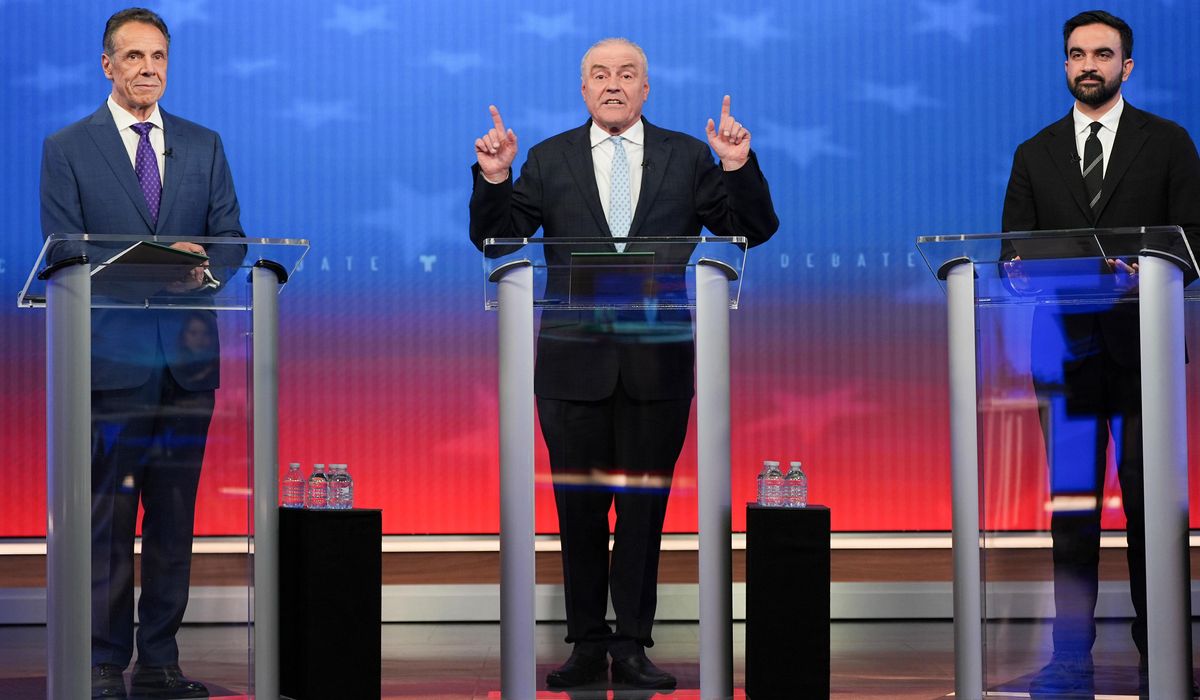 From bills to berets: Notable moments from New York City's contentious mayoral debate