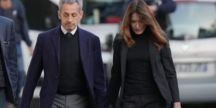 Ex-French President Sarkozy begins a 5-year prison sentence for campaign finance conspiracy