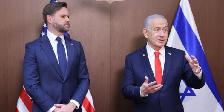 Israel 'not a protectorate' of the U.S., says Netanyahu ahead of meeting with Vance