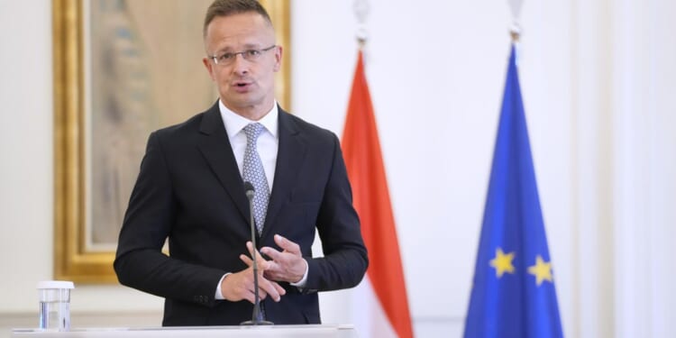Peter Szijjarto, Hungarian foreign chief, blames EU for stalled peace talks over Ukraine-Russia war