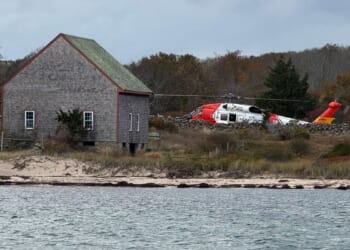 Coast Guard rescues burned family members stranded on island near Cape Cod after boat catches fire