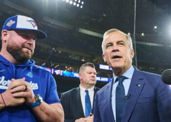 Mark Carney challenges Trump to make a bet on World Series as Canada's team plays Dodgers