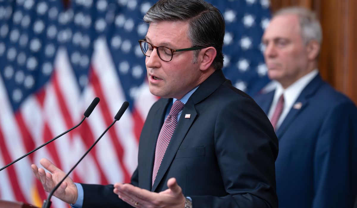 Trump administration can't tap contingency fund to pay for SNAP benefits, Speaker Mike Johnson says