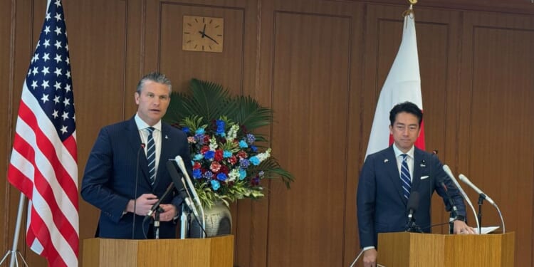 Pete Hegseth warns Japan of growing Chinese military threat