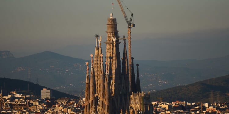 World's largest church is Barcelona's Sagrada Familia basilica after new central tower added