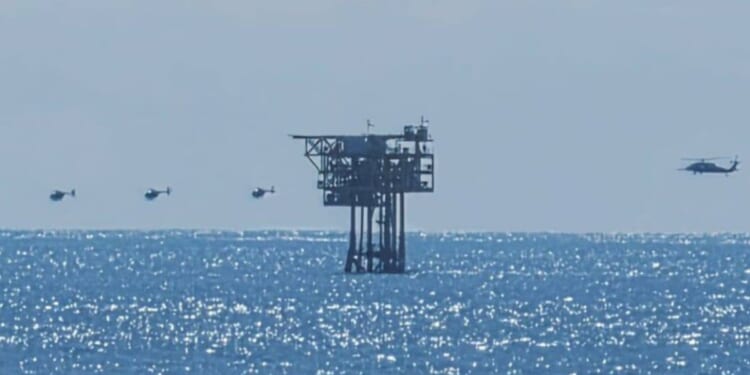 Helicopters from the 160th Special Operations Aviation Regiment of the U.S. Army were spotted near the coast of Venezuela, as the United States cracks down on Venezuelan drug traffickers.