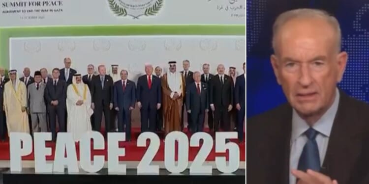 Former Fox News host Bill O'Reilly had a profound take on the potential impact of President Donald Trump's Middle East peace negotiations.