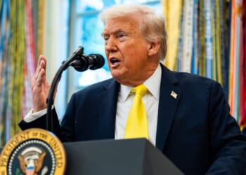 President Donald Trump announced the warning to Hamas Thursday on social media.