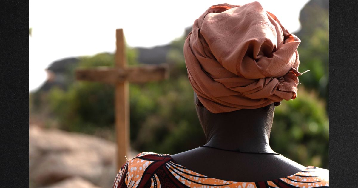"Hakuri" from Niger was one of many women whose husbands were murdered in the attack.