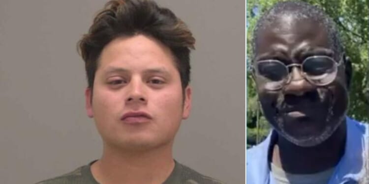 Wilmer Fuentes Mejia, left, is accused in the hit-and-run death of Richard Ferguson Jr., 61, of Durham, North Carolina.