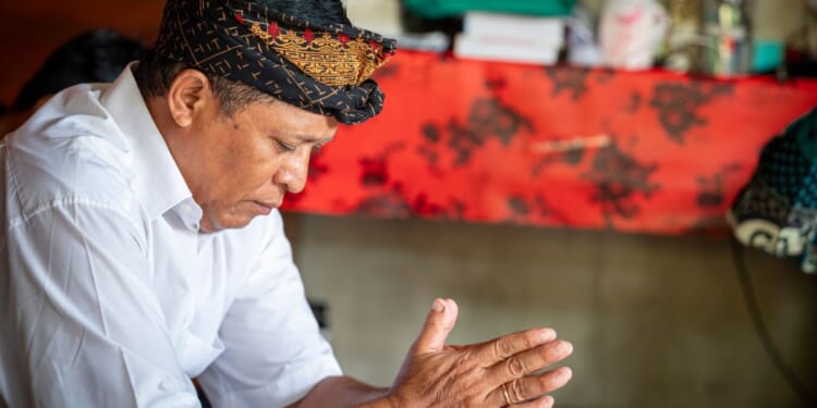 Pak Aman, a Sundanese Christian pastor in Indonesia, was imprisoned for under the nation's blasphemy laws for evangelizing.