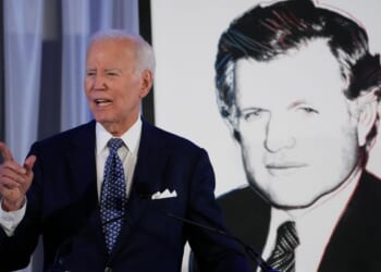 Joe Biden says America enduring 'dark days' under Trump, praises late-night comics for opposition