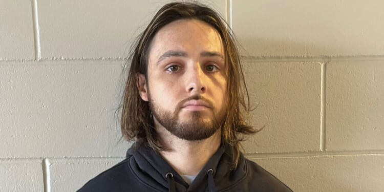 Jonathan Rinderknecht, the suspect in the Pacific Palisades fire that devastated California in January, is pictured in his booking photo.