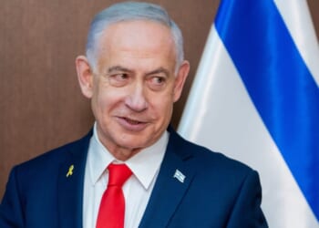 Israeli Prime Minister Benjamin Netanyahu speaks during a meeting with U.S. Vice President JD Vance in Jerusalem on Wednesday.