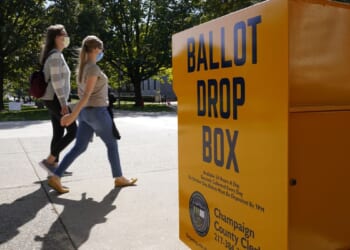 Supreme Court hears challenge over mail-in balloting out of Illinois