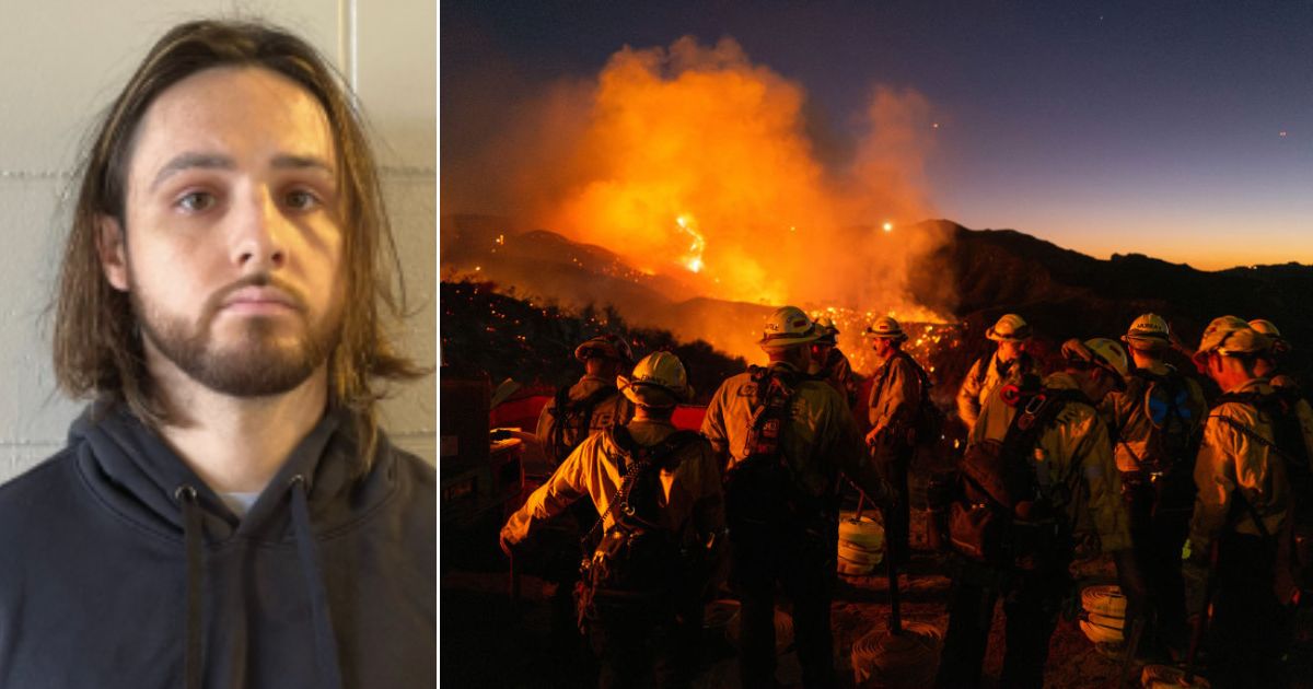 Arson investigators said Jonathan Rinderknecht, left, was the only person in the area at the time the Palisades Fire started during the early morning hours of New Year's Day.
