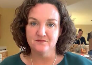 Then-Rep. Katie Porter, who is now running for governor of California, was caught on camera cursing at a staffer who got into the frame while she was recording a video with the Biden administration in 2021.