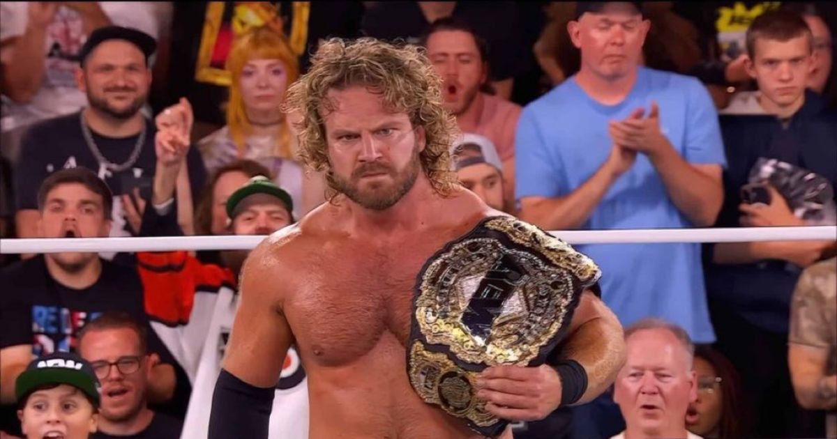 Stephen Woltz, the All Elite Wrestling star known as "Hangman" Adam Page, caused a stir online when he complained about the airing of Immigration and Customs Enforcement commercials.