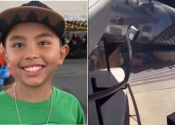Oliver Holland, 11, "was enjoying a day at the beach when suddenly a helicopter malfunctioned and came crashing down on him," Oct. 11 in Huntington Beach, California, his family reported.
