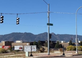 Rampart High School in Colorado Springs, Colorado, may face legal action for not allowing senior Sophia Shumaker to paint her senior parking spot with a shepherd and Bible verse. Rampart High School in Colorado Springs, Colorado, may face legal action for not allowing senior Sophia Shumaker to paint her senior parking spot with a shepherd and Bible verse.