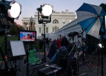 East Wing ballroom donations by corporate owners create awkward moments for news outlets