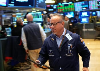 Wall Street gaining ground amid steady flow of earnings reports, upbeat economic updates
